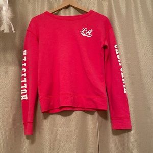 Pink Hollister Crewneck